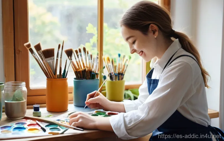 인터넷 중독 회복 방법 - **Digital Distraction and Overwhelm:** A young person, around 16 years old, sits on a couch in a dim...