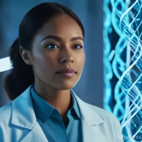 알콜중독 치료법 최신 연구 - "A diverse person in their late 30s, with a calm and confident expression, standing in a brightly li...